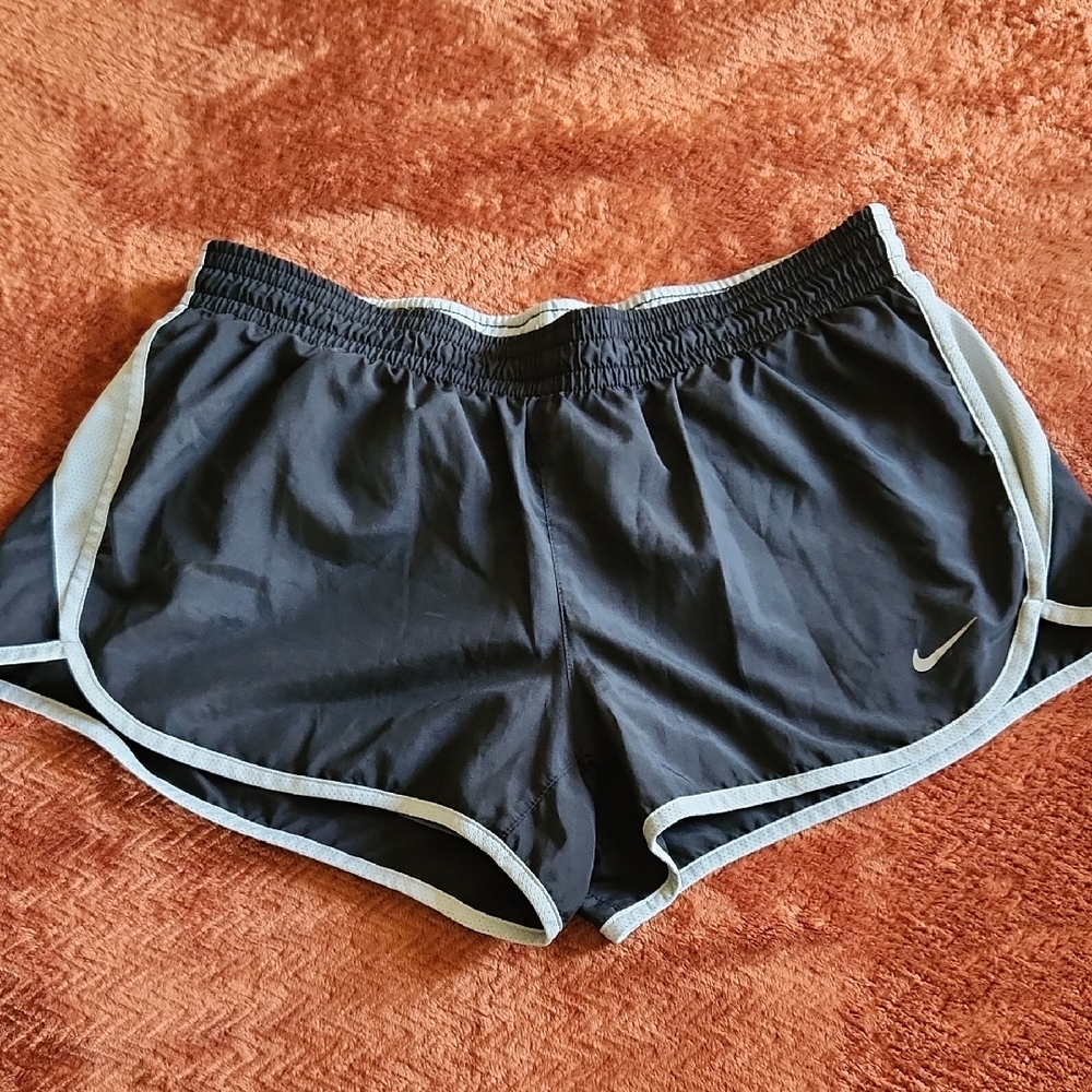 Nike Black Athletic Shorts Lightweight Performance
